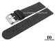 Ersatzarmband Danish-Design 20mm schwarz Leder/Synthetik glatt f�r IQ12Q723, IQ13Q723