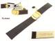 Uhrband 20mm dunkelbraun Di-Modell \