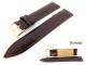 Uhrenarmband 18mm dunkelbraun Di-Modell \