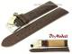 Uhrenarmband 18mm dunkelbraun Di-Modell \