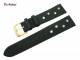 Uhrenarmband 18mm schwarz Di-Modell \