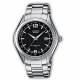 Herrenuhr EF-121D-1AVEF Ziffernblatt schwarz Carbon-Look mit Edelstahlband von Casio (*CA*HU*)