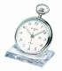 Taschenuhrenaufsteller Kunststoff transparent f�r 1 Taschenuhr