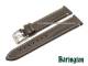 Uhrenarmband 20mm dunkelbraun Barington Antiklook helle Naht