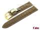 Uhrenarmband 22mm tabakbraun EULUX  \