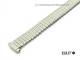 Uhrenarmband Edelstahl 08-10mm elegant EULIT Zugband Teleskop-Ansto� poliert