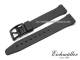Uhrenarmband f�r Swatch 17mm schwarz  PVC