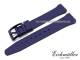 Uhrenarmband f�r Swatch 17mm dunkelblau  PVC