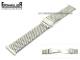 Uhrenarmband 20mm Edelstahl sehr feingliedrig Faltschlie�e poliert