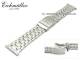 Uhrenarmband Edelstahl 24mm Massivoptik teilpoliert von Eichm�ller