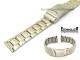Uhrenarmband 18mm Edelstahl bicolor teilweise poliert von Eichm�ller