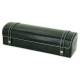 Uhrentruhe schwarz echt Leder helle Naht f�r bis zu 5 Armbanduhren