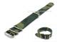 Uhrenarmband 18mm tarnfarben NATO-Durchzugsband