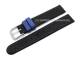 Uhrenarmband f�r Kinder 14mm schwarz Doppelnaht (Schlie�enansto� 14 mm)