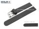 Uhrenarmband 14mm schwarz Kautschuk von Herzog (Schlie�enansto� 14 mm)