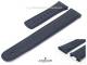 Ersatzband Junghans 22mm dunkelblau Leder glatt f�r 021/4310, 021/4320, 021/4330