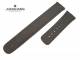 Ersatzband Junghans 22mm grau Leder glatt 021/4320, 021/4310, 021/4330