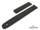 Ersatzband Junghans 20mm schwarz Leder Kroko-Pr�gung f�r 025/4221, 025/4300, 025/4301, 025/4302