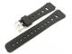 Uhrenarmband 18mm schwarz f�r CASIO etc. PVC