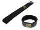 Uhrenarmband 16mm schwarz Klettverschluss