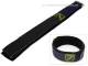Uhrenarmband 22mm dunkelblau Klettverschluss
