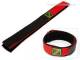 Uhrenarmband 22mm rot Klettverschluss