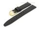 Uhrb�nder XS 16mm schwarz abgen�ht Textilbeschichtung