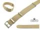 Ersatzarmband 20mm beige Durchzugsband f�r Aristo