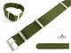 Uhrenarmband 20mm oliv Durchzugsband f�r Aristo