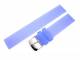 Uhrenarmband 18mm hellblau transparent Silikon glatte Oberfl�che Original Marburger