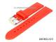 Uhrarmband 18mm rot Silikon wasserfest von MORELLATO