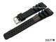 Uhrenarmband 18mm schwarz Taucherband von Eulit
