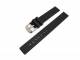TOP: Sportband 14mm schwarz Silikon glatt (Schlie�enansto� 14 mm)
