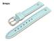Uhrenarmband 18mm hellblau Barington \