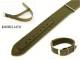 Uhrarmband 24mm oliv \