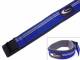 Sportband 24mm blau/wei� Klettband \