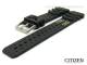 Ersatz-Uhrenarmband CITIZEN 20mm schwarz Kautschuk f�r MA9004-053 (4-089821)
