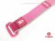 Kinderuhrenarmband TIMEX 16mm pink Textil Klettband f�r T7B211