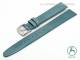 Uhrenarmband 12mm blau Lackleder glatt von KUKI (Schlie�enansto� 10 mm)