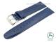Uhrenarmband 20mm dunkelblau Lackleder glatt von KUKI (Schlie�enansto� 18 mm)