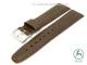 Uhrenarmband 20mm dunkelbraun \