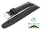 Uhrenarmband echt Alligator mit Kuki Flex-Patent 20mm schwarz von KUKI (Schlie�enansto� 18 mm)