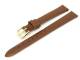 Uhrenarmband 12mm braun glatte Oberfl�che ohne Naht
