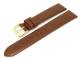 Uhrenarmband 20mm braun glatte Oberfl�che ohne Naht