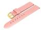 Uhrenarmband 20mm rosa glatte Oberfl�che ohne Naht