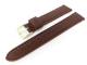 PREISTIPP: Uhrenarmband 20mm mittelbraun genarbte Oberfl�che abgen�ht