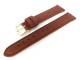 PREISTIPP: Uhrenarmband 16mm rotbraun genarbte Oberfl�che abgen�ht