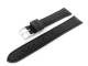 PREISTIPP: Uhrenarmband 20mm schwarz genarbte Oberfl�che abgen�ht