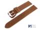 Uhrenband 20mm braun echt B�ffel genarbt von Piero Magli (Schlie�enansto� 18 mm)
