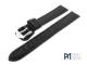 Uhrenband 10mm schwarz echt B�ffel genarbt von Piero Magli (Schlie�enansto� 08 mm)